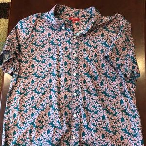 arizona jean co. casual button down shirt